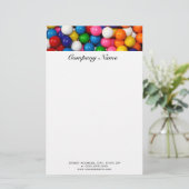 Gumballs Kantoorartikelen Briefpapier (Staand voorkant)
