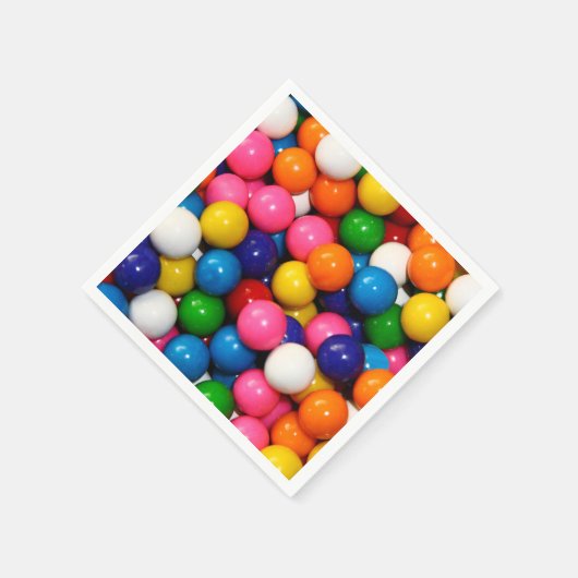 Gumballs Napkins Servetten (Hoek)
