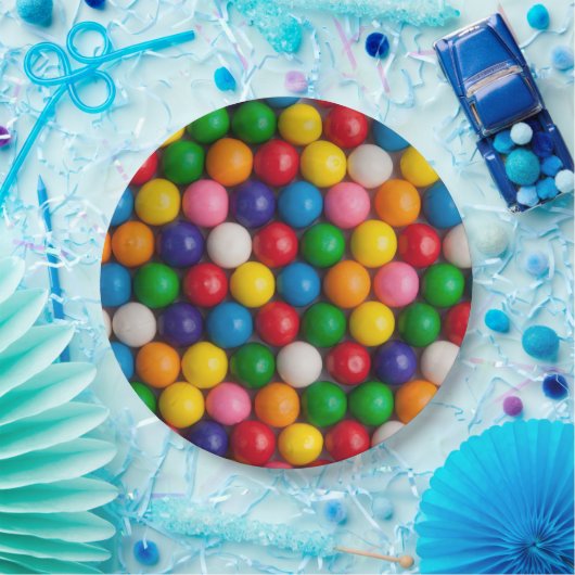 Gumballs Papieren Bordje (Feest)