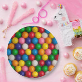 Gumballs Papieren Bordje (Feest)