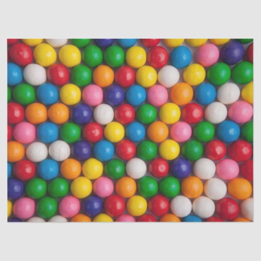 Gumballs Tissuepapier (Voorkant)