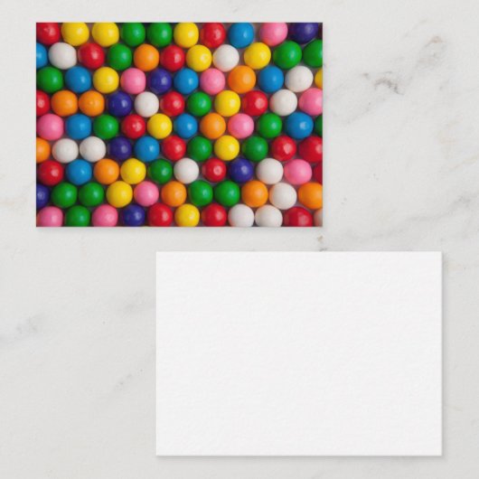 Gumballs Visitekaartje (Voorkant / Achterkant)