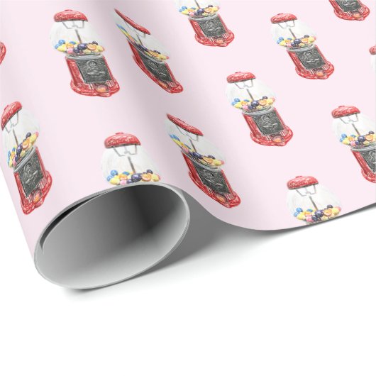 Gumbalmachine Cadeaupapier (Rol Hoek)