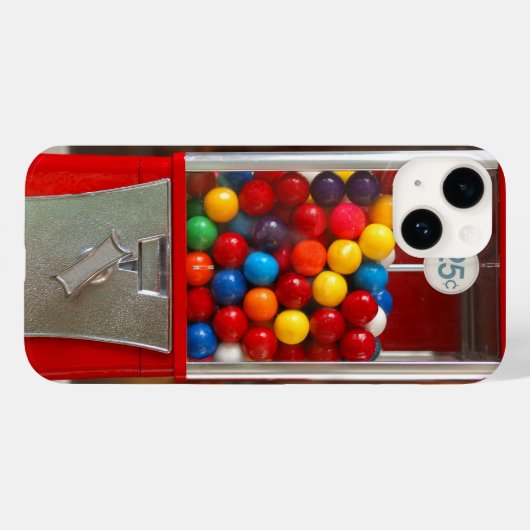 Gumbalmachine Case-Mate iPhone Case (Achterkant (horizontaal))