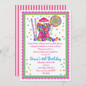 Gumbalmachine en Snoep Kaart (Voorkant / Achterkant)