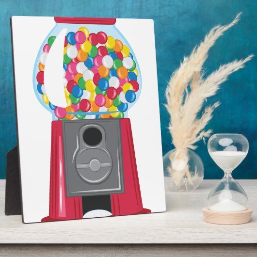 Gumbalmachine Fotoplaat (Zijkant)