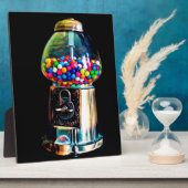 Gumbalmachine Fotoplaat (Zijkant)