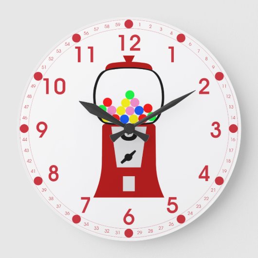 Gumbalmachine Grote Klok (Voorkant)