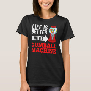 Gumbalmachine Gum Ball Bubble Kauwgom T-shirt