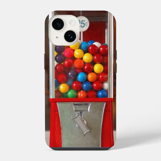 Gumbalmachine iPhone Hoesje (Achterkant)