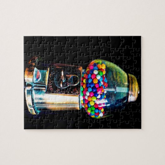 Gumbalmachine Legpuzzel (Horizontaal)