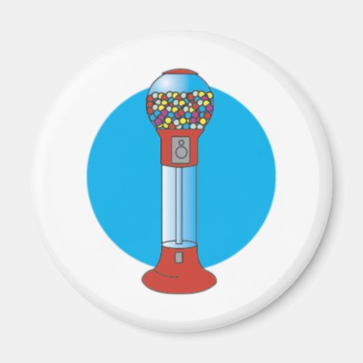 Gumbalmachine Magneet (Voorkant)