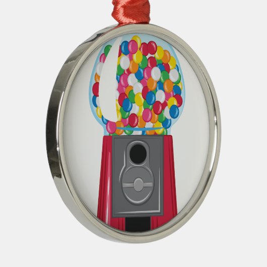 Gumbalmachine Metalen Ornament (Rechts)