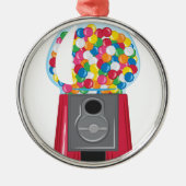 Gumbalmachine Metalen Ornament (Voorkant)