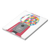 Gumbalmachine Notitieblok (Linkerzijde)