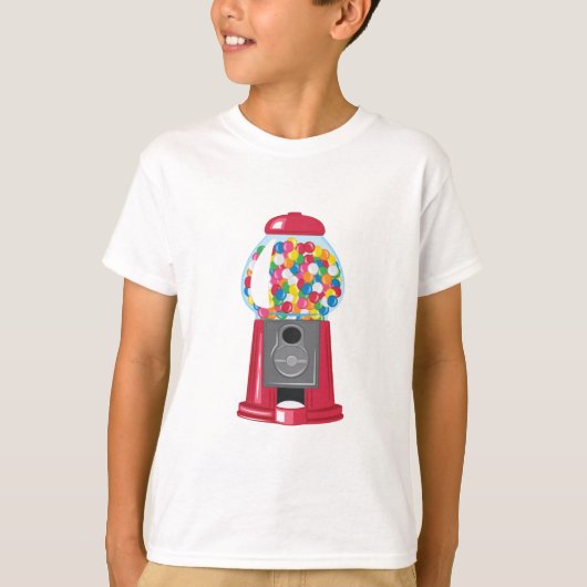 Gumbalmachine T-shirt (Voorkant)
