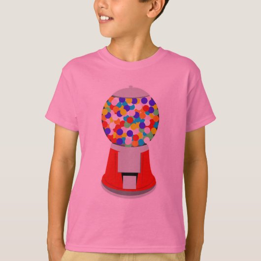 Gumbalmachine T-shirt (Voorkant)