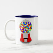 Gumbalmachine Tweekleurige Koffiemok (Links)