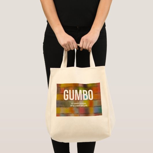 Gumbo Canvas tas (Voorkant (product))