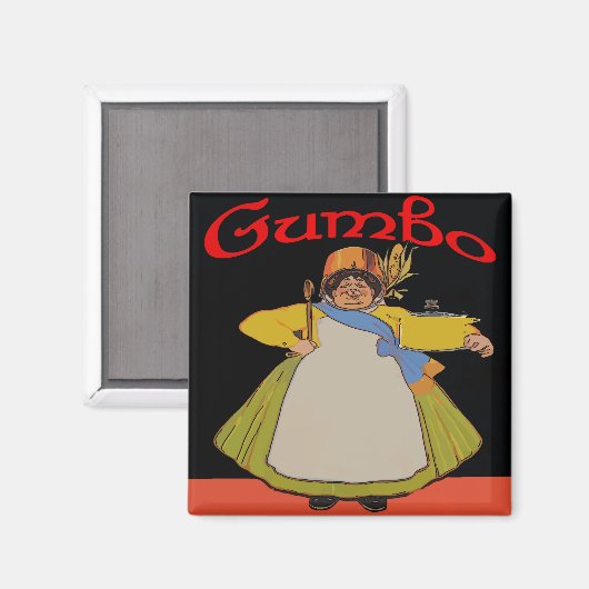  Gumbo Cook Magneet (Voorkant / Achterkant)