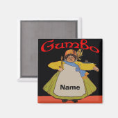  Gumbo Cook Magneet (Voorkant / Achterkant)