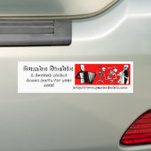 Gumbo Diablo Bumpersticker (Op auto)