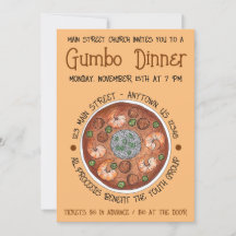Gumbo Dinner Louisiana LA New Orleans NOLA Food