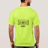 Gumbo Geek T-shirt (Achterkant)