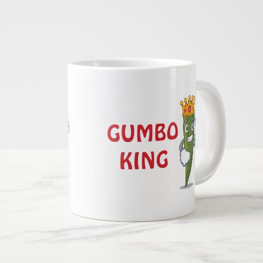 "Gumbo King" Jumbo Mok (Voorkant rechts)