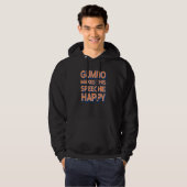 Gumbo Makes This Speechie Happy Speech Therapy Hoodie (Voorkant volledig)