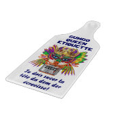 Gumbo Queen Gumbo Etiquette French Paddle only Snijplank (Hoek)