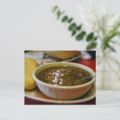 Gumbo Rolls Bowls Briefkaart (Staand voorkant)