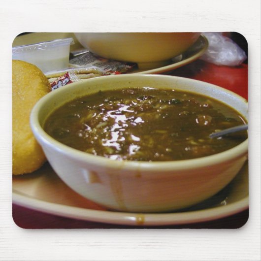 Gumbo Rolls Bowls Muismat (Voorkant)