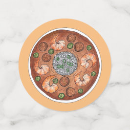 Gumbo Soup Louisiana LA New Orleans NOLA Food Confetti