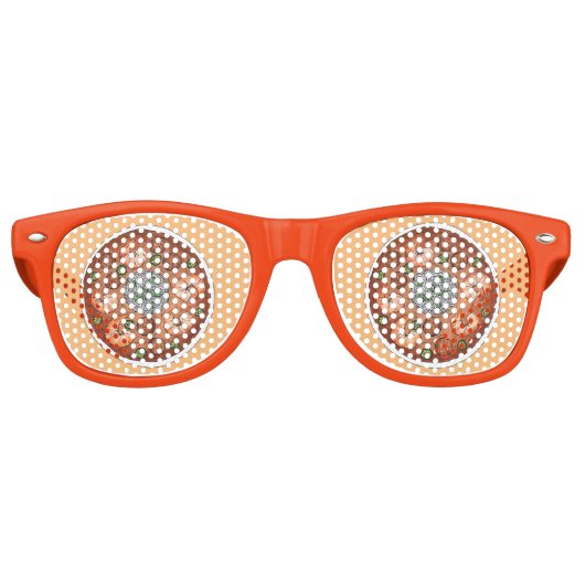 Gumbo Soup Louisiana LA New Orleans NOLA Food Retro Zonnebril (Voorkant)