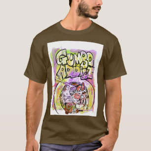 Gumbo-verslaafde T-shirt