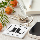 Gumboot Sign Sleutelhanger