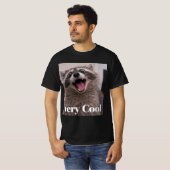 Gumbus heel koele wasbeer  t-shirt (Voorkant volledig)