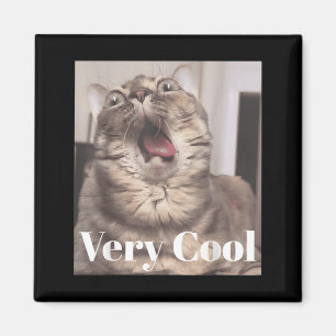 Gumbus Zeer Cool Grappige Kat Meme Dierenliefhebbe Magneet