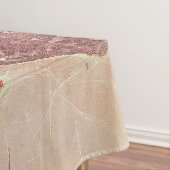 Gumdroppen in de sneeuwtafels tafelkleed (Voorbeeld)