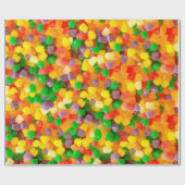 Gumdrops Fun Food Wrapping Paper Cadeaupapier (Vlak)