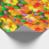 Gumdrops Fun Food Wrapping Paper Cadeaupapier (Hoek)