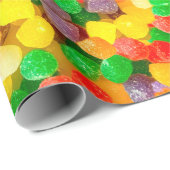 Gumdrops Fun Food Wrapping Paper Cadeaupapier (Rol Hoek)
