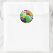 Gumdrops Galore Ronde Sticker (Tas)