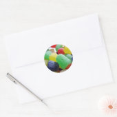 Gumdrops Galore Ronde Sticker (Envelop)