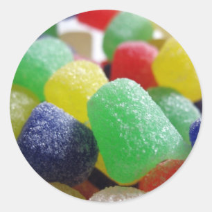 Gumdrops Galore Ronde Sticker