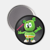 Gummibär DJ Vinyl Record Magnet (Voorkant / Achterkant)