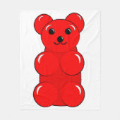 Gummibär Fleece Deken (Voorkant)