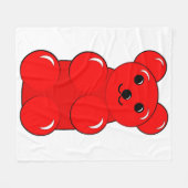 Gummibär Fleece Deken (Voorkant (Horizontaal))