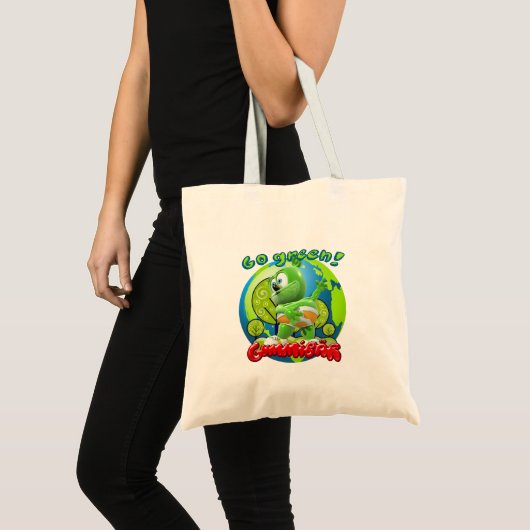 Gummibär (Het Beer van de Gummy) Canvas tas (Voorkant (product))